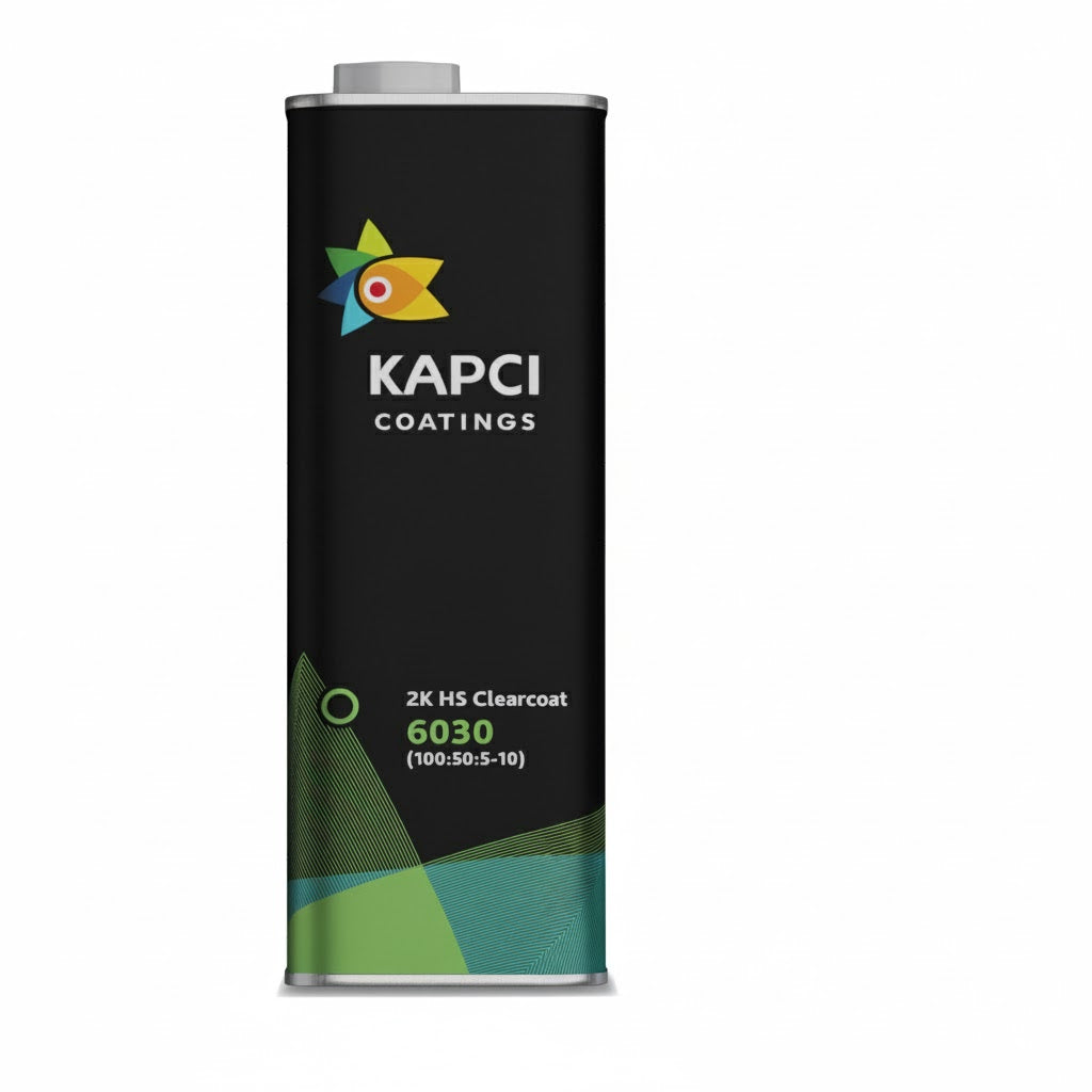 Kapci 6030, 2K HS Anti-Scratch Clearcoat (5L) & Hardener (2.5L)