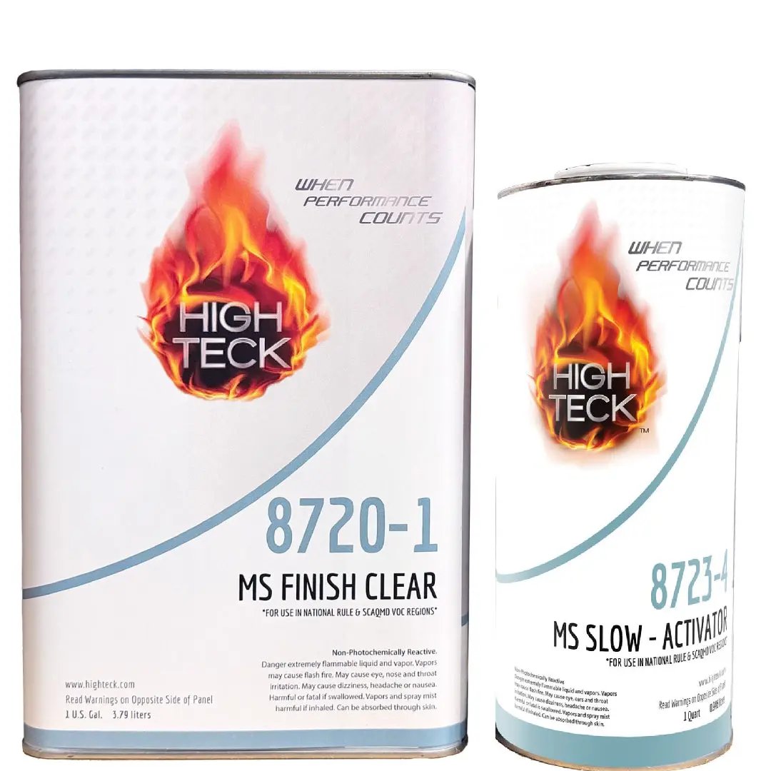 8720 Premium Medium Solids Clearcoat Gallon with Hardener