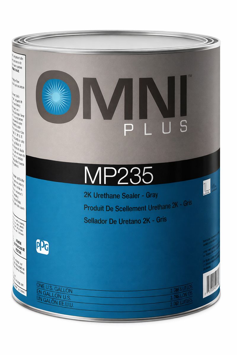 Sellador gris de uretano OMNI MP235, 2K, 1 cuarto de galón