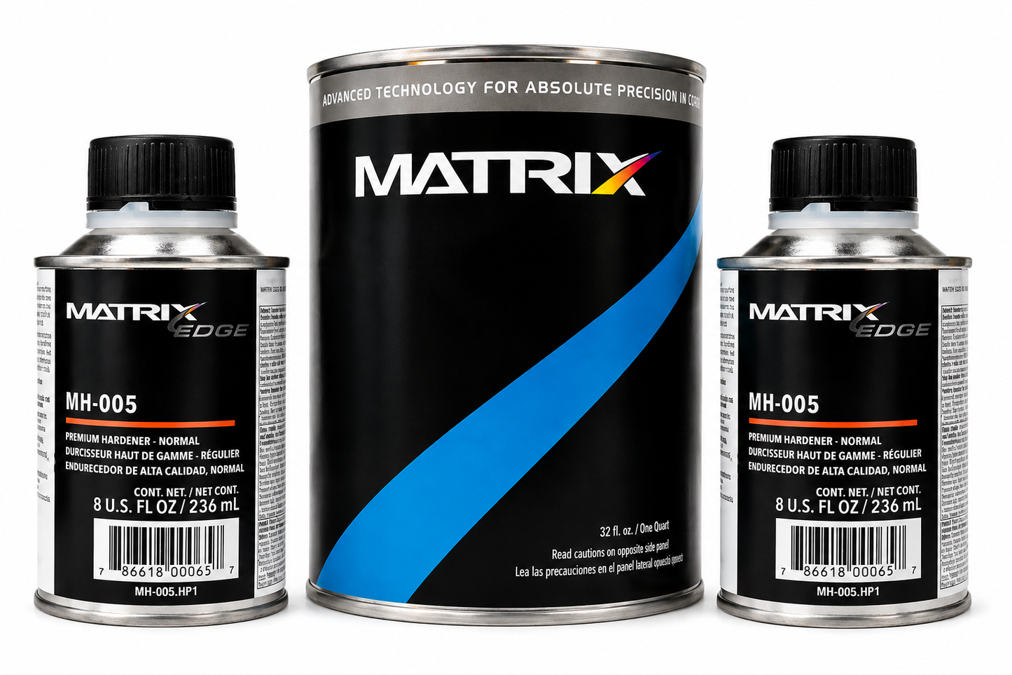 MATRIX MS-42 (qt) Premium High Solids Urethane Clearcoat, W or W/O Hardener (1/2pt)(qty:2), 2:1 Mixing