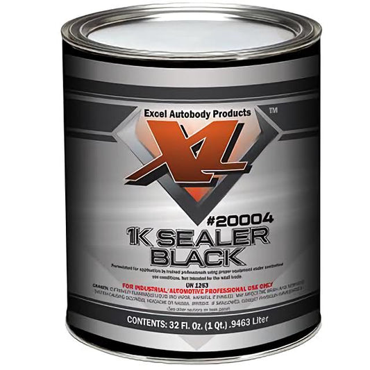 XL 1K black sealer quart for automotive refinishing and sealing prepared surfaces before paint