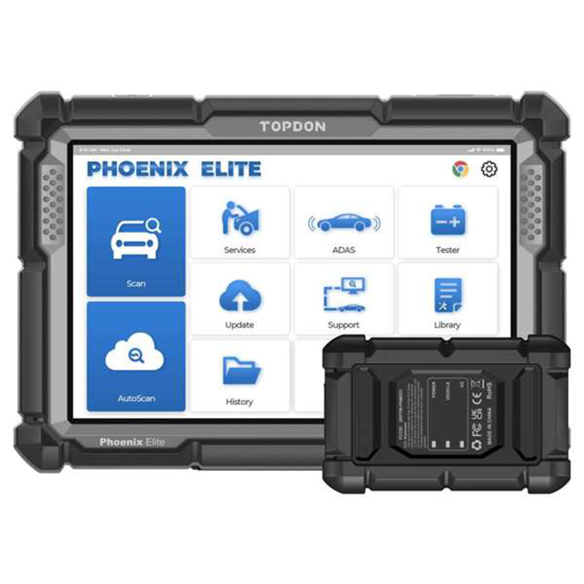 Phoenix Elite - 10.1" OE-Level Scan Tool, Cloud-Based Programming, CANFD
