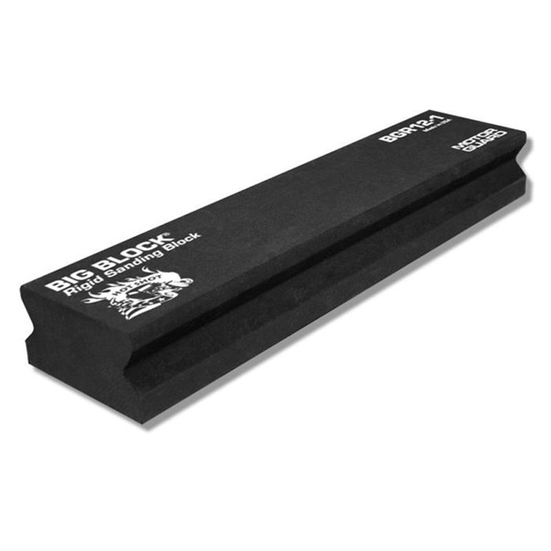 Motor Guard Big-Block® BGR12-1, Rigid Sanding Block, 2-5/8 in W x 11 in L, PSA Attachment - Auto Color