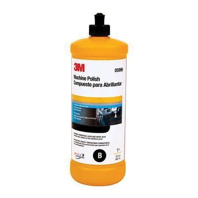 3M 05996, Machine Polish (1QT), Gray, Liquid - Auto Color