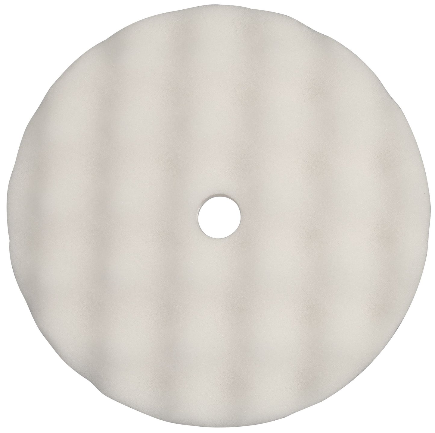 WIZARDS® The Aggressor™ 11310 Cutting Pad, 8 in Overall Dia, Hook and Loop, White