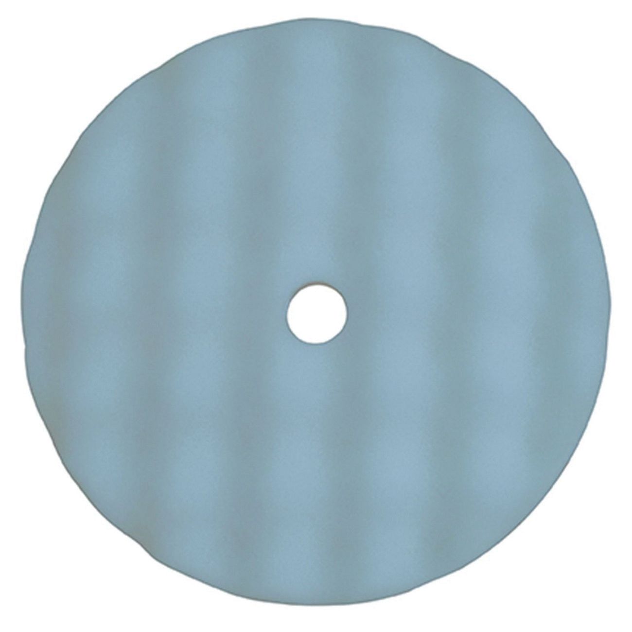 WIZARDS® The Ultra Finishing™ 11314 Almohadilla para pulir, 8 pulgadas de diámetro total, gancho y bucle, azul