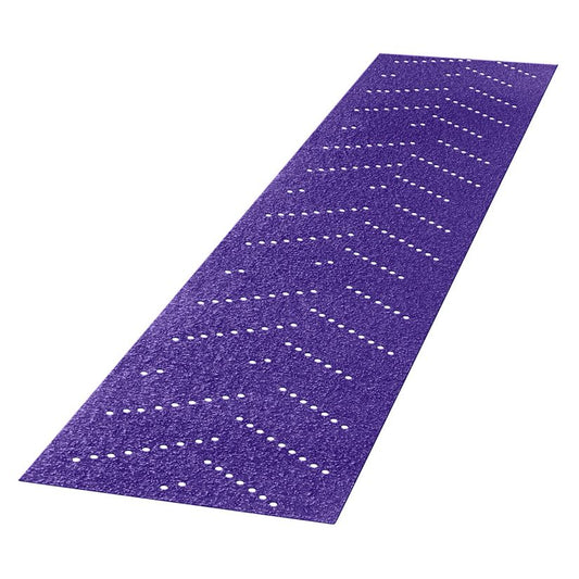Cubitron™ II 34494 737U Series Dust Free File Sheet, 95 mm W x 177 mm L, 120+ Grit, Purple, Dry - Auto Color