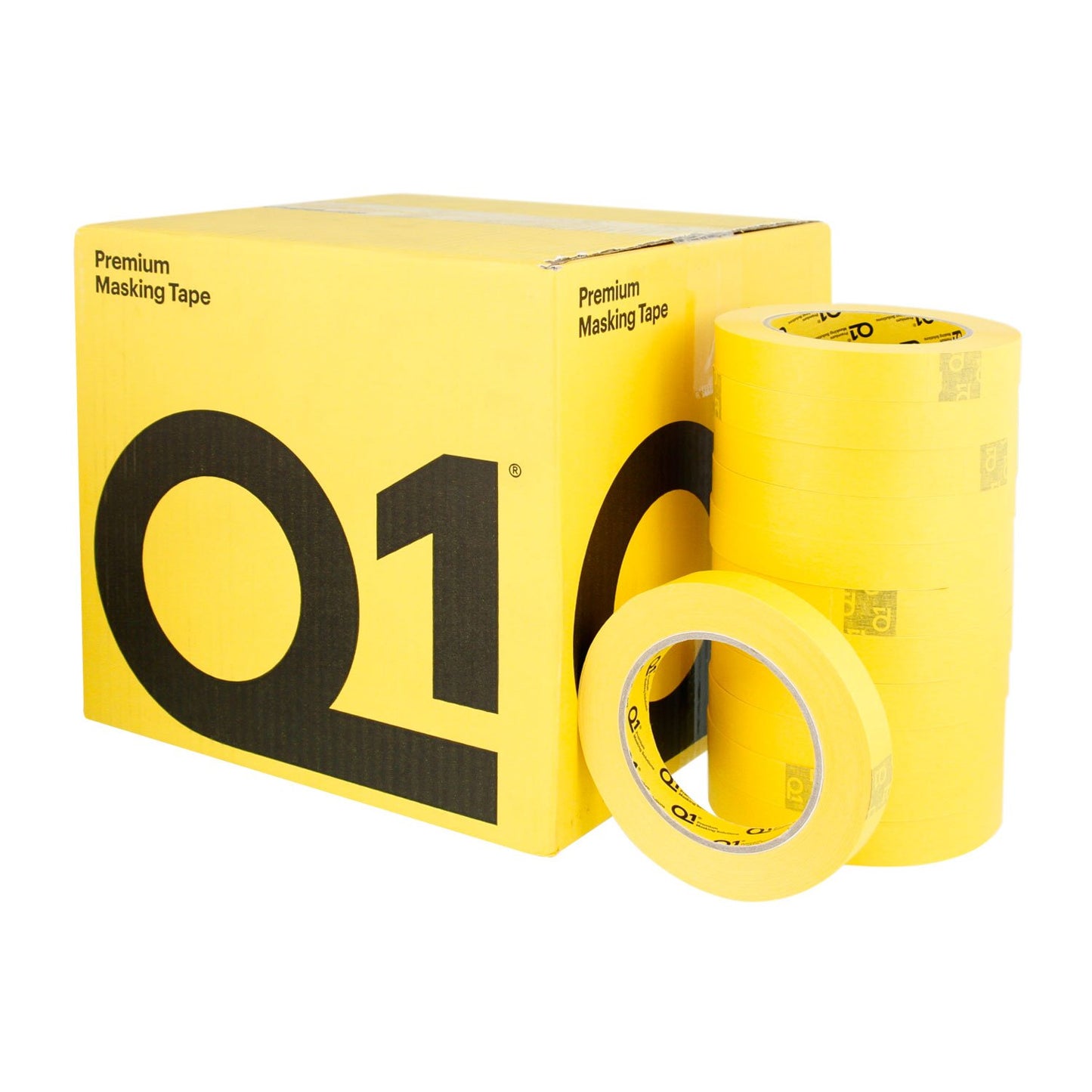 Q1 MT118, 3/4" Premium Masking Tape - Auto Color
