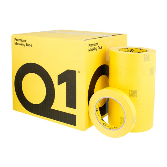 Q1 MT118, 3/4" Premium Masking Tape - Auto Color