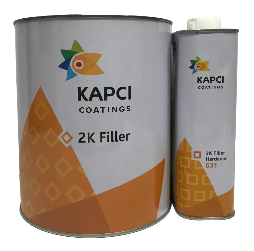 Kapci 625 2K Filler Grey & Kapci 621 2K Filler Hardener