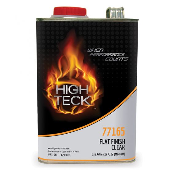 High Teck 77165, Flat Finish Clear - Auto Color