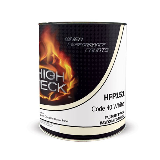 HFP 151 Base Coat, Code 40 White - Auto Color