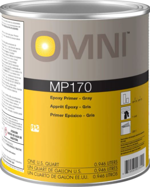 MP170, Epoxy Primer, Gray - Auto Color