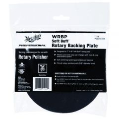 WRBP Soft Buff™ Rotary Backing Plate, 7" & 8" Diameter Pad System, Hook and Loop Attachment - Auto Color