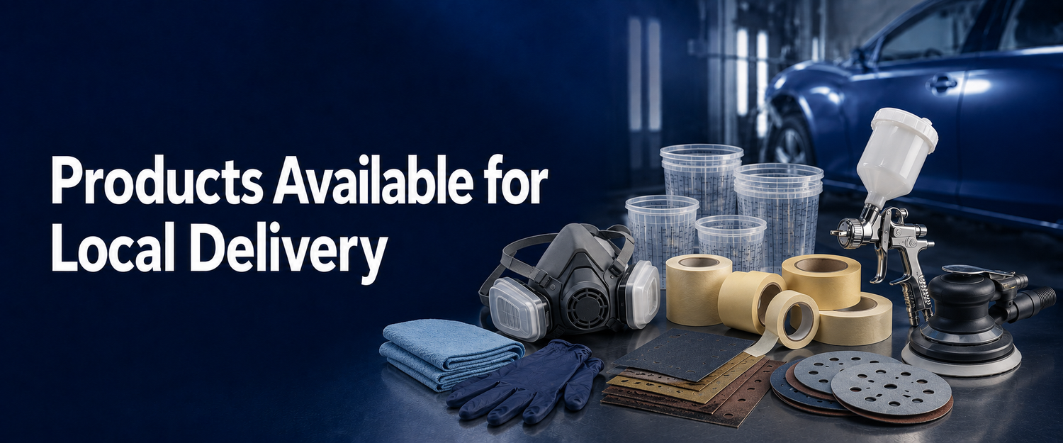 Auto Body Supplies Available for Local Delivery