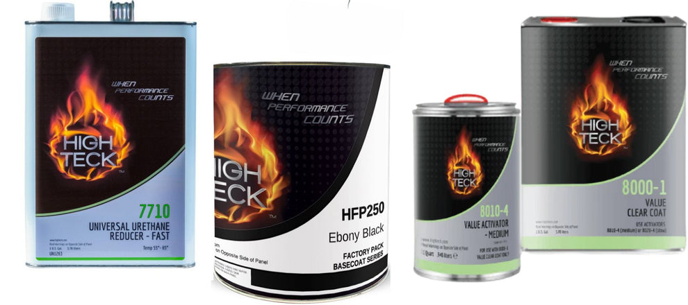 GM WA8555 Ebony Black Full Paint Kit – Auto Color