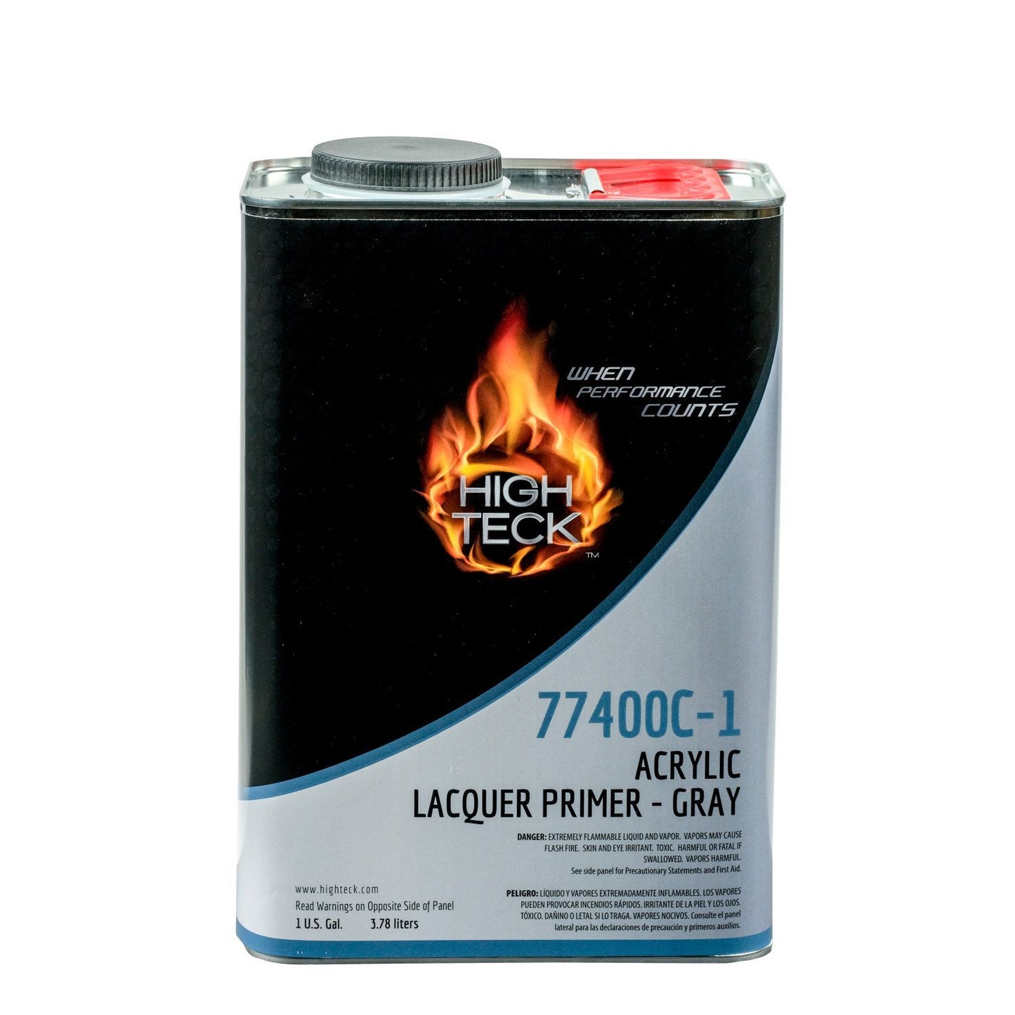 High Teck 77400C, Imprimador de superficie de laca acrílica de alto contenido en sólidos, gris 