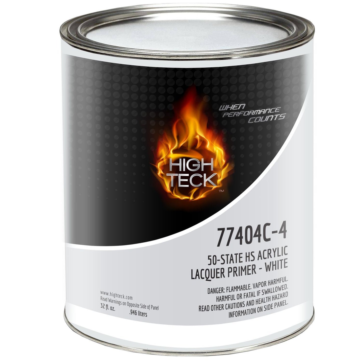 High Teck 77404C, Lacquer Primer, White (qt)