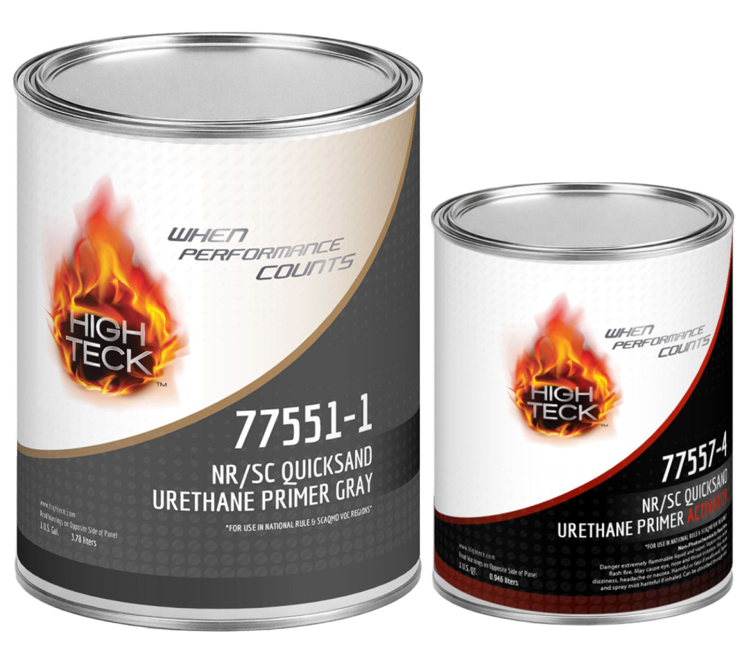 High Teck 77551 & 77557: 2K Quicksand Urethane Primer & Activator (optional)