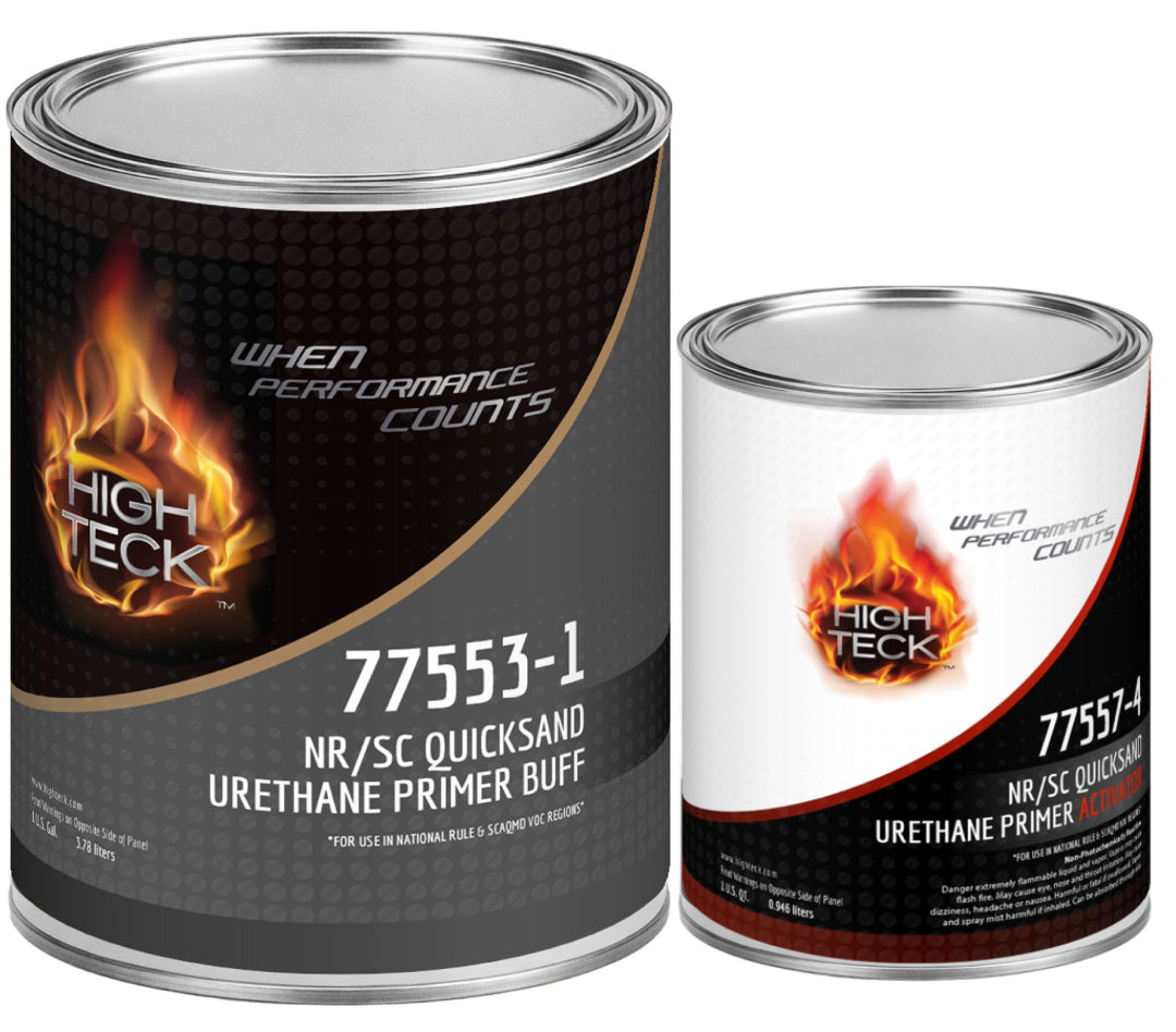 High Teck 77553 & 77557: 2K Quicksand Urethane Primer (1qt) W/ Activator (1/2pt)