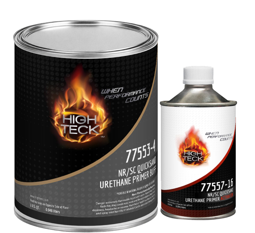 High Teck 77553 & 77557: 2K Quicksand Urethane Primer (1qt) W/ Activator (1/2pt)