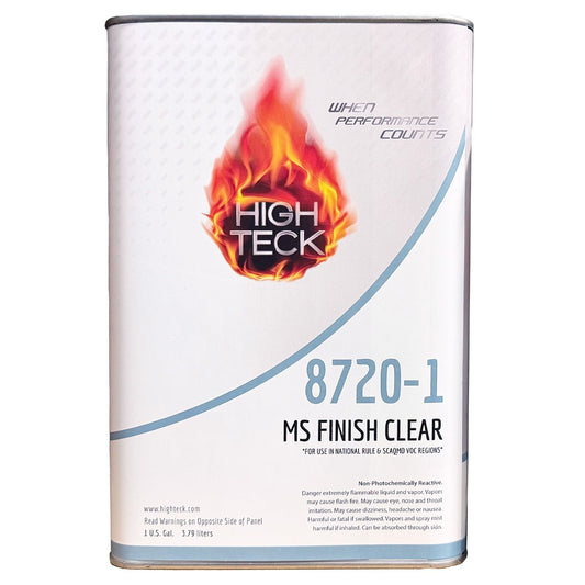 High Teck 8720, Premium Medium Solids Clearcoat, W/ OR W/O Activator, 2:1 Ratio