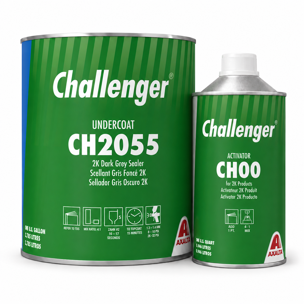 Challenger® NR CH2055 National Rule 2K Dark Grey Sealer