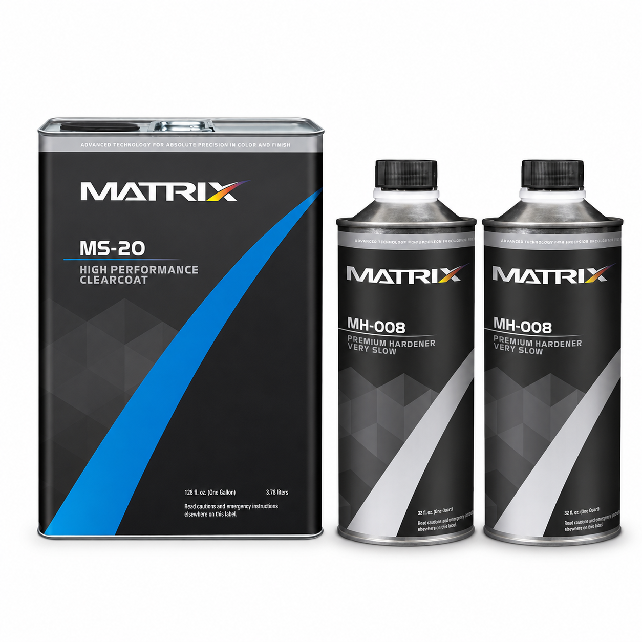 MATRIX MS-20 High Performance Clearcoat (gl), 2:1 Mixing, W or W/O Hardener (2qt)