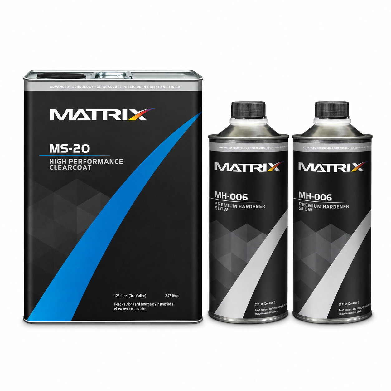 MATRIX MS-20 High Performance Clearcoat (gl), 2:1 Mixing, W or W/O Hardener (2qt)