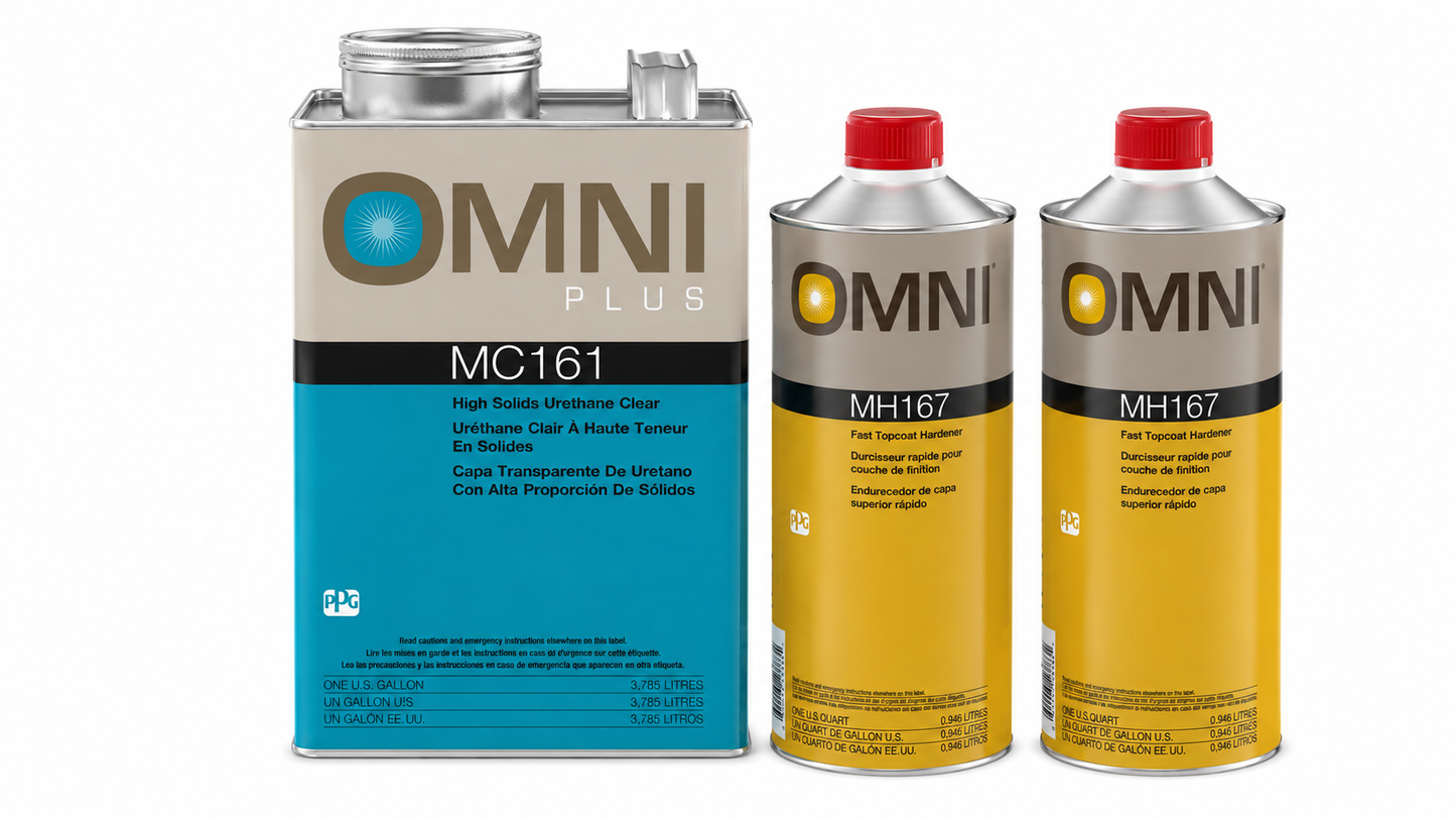 Omni MC161, High Solids Urethane Clear, 1gl