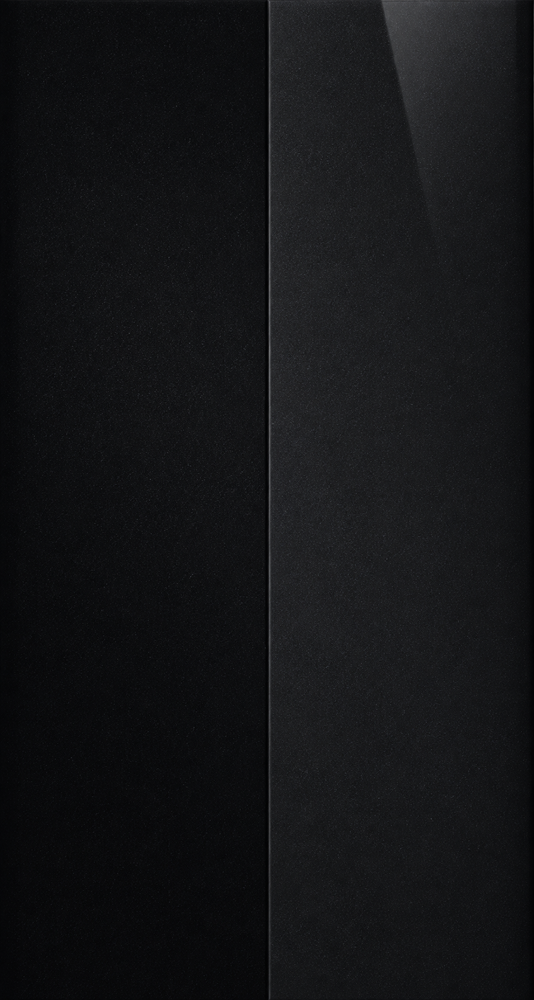 Hyundai S3B Phantom Black automotive paint color swatch