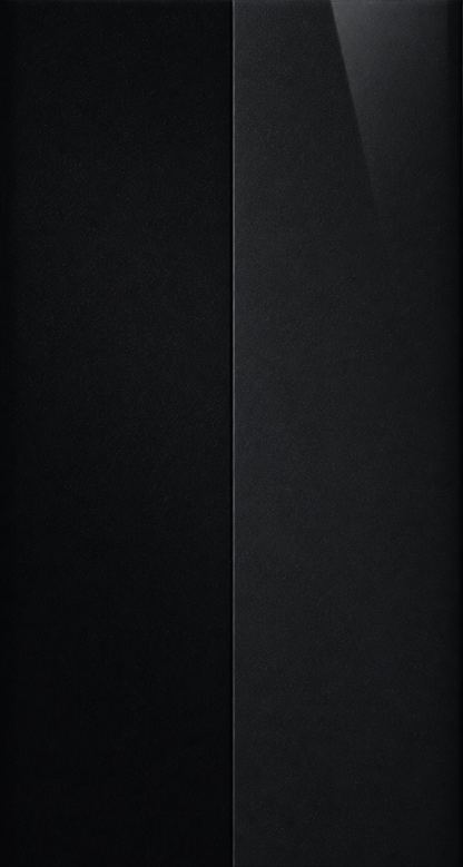 Hyundai S3B Phantom Black automotive paint color swatch