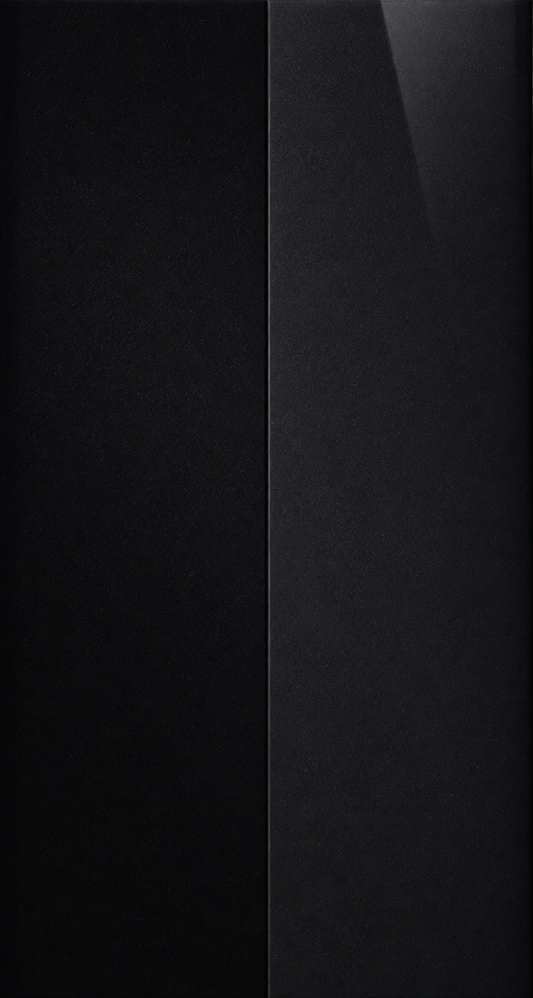 Hyundai S3B Phantom Black automotive paint color swatch