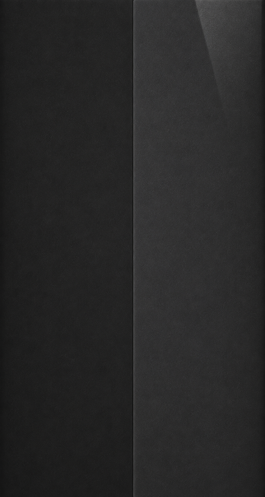 Hyundai S7B Midnight Black automotive paint color swatch
