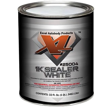 XL 1K white sealer quart for automotive refinishing and sealing prepared surfaces before paint