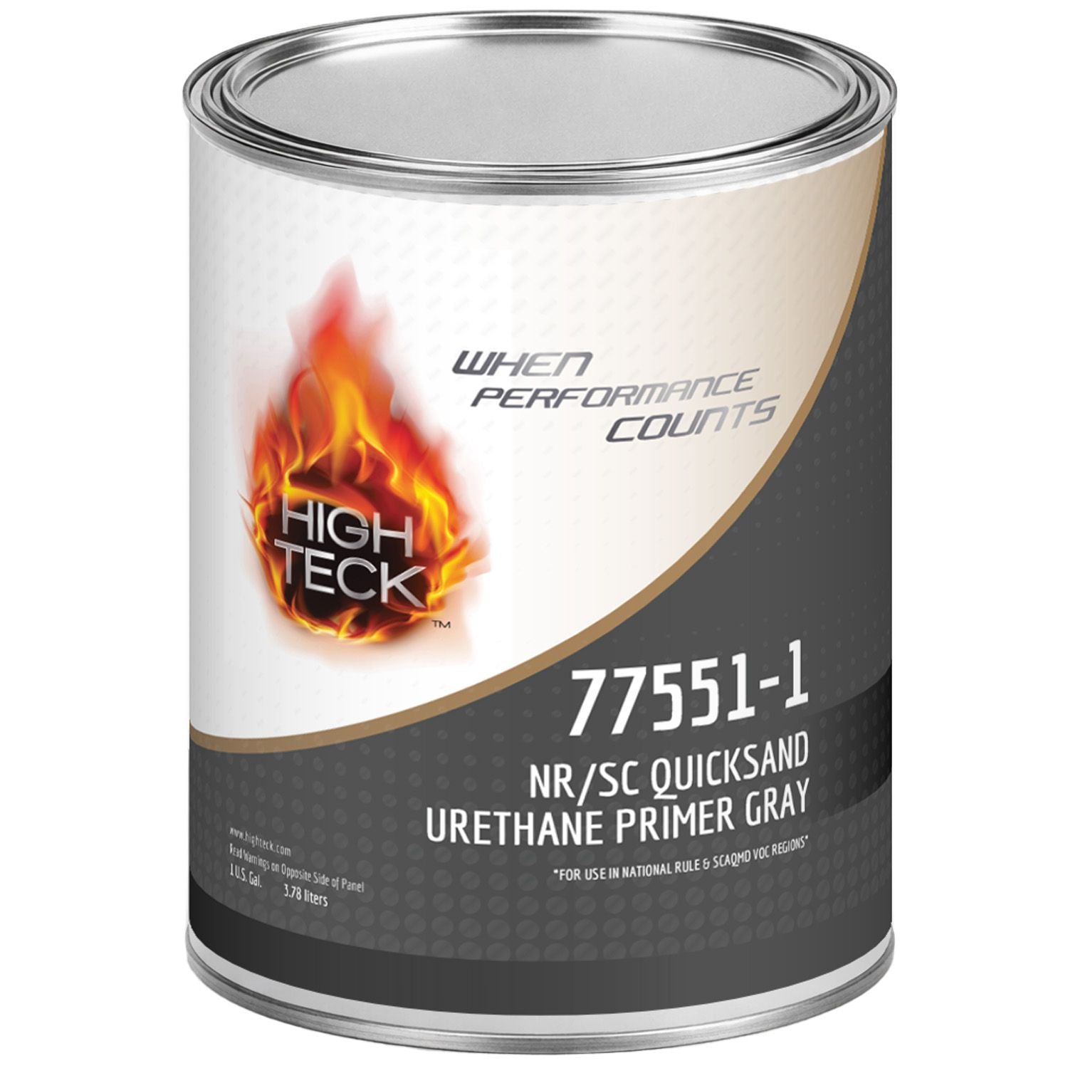High Teck 77551, NR/SC 2K Quicksand Urethane Primer, Gray – Auto Color