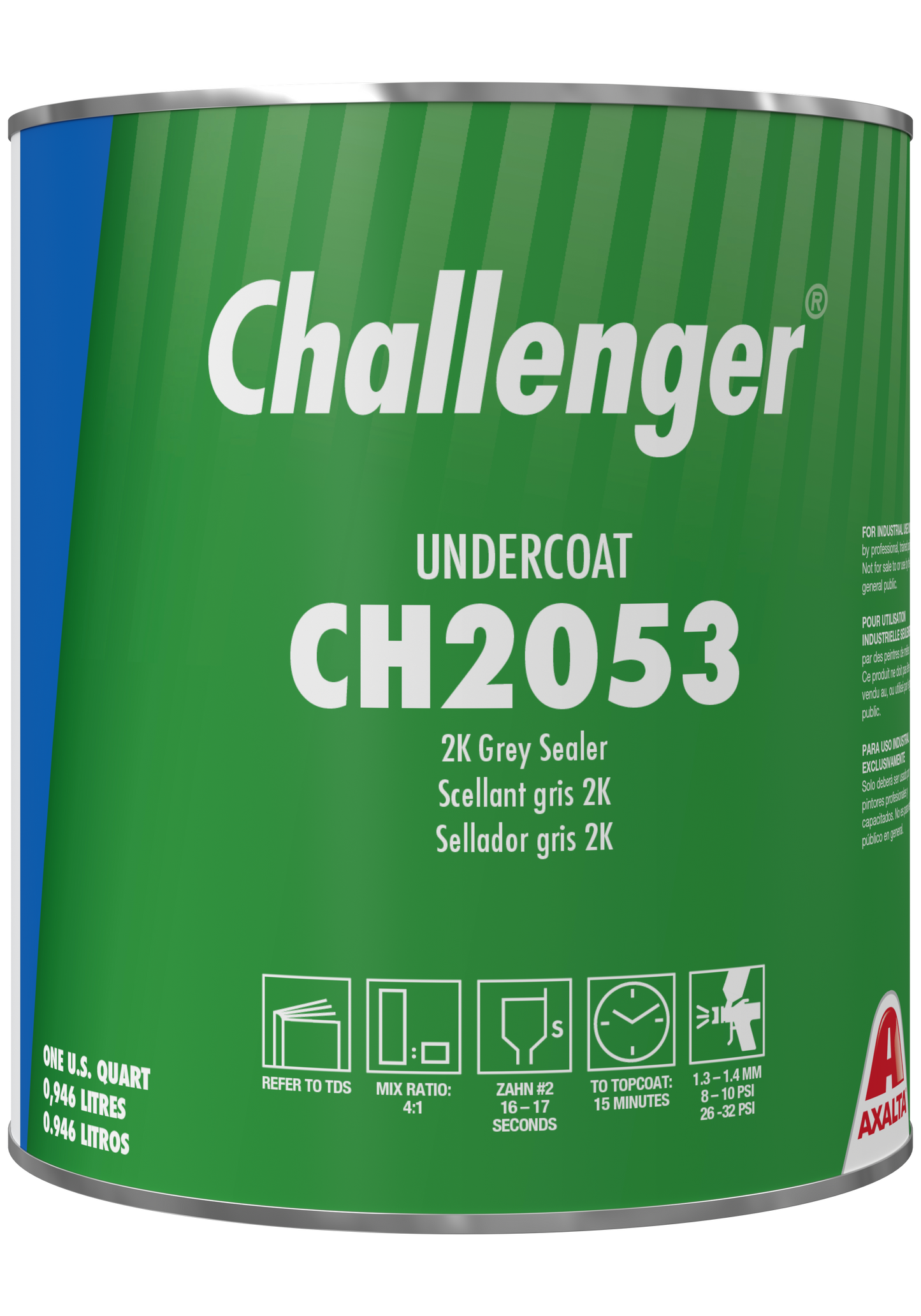 Challenger® NR CH2053 National Rule 2K Grey Sealer