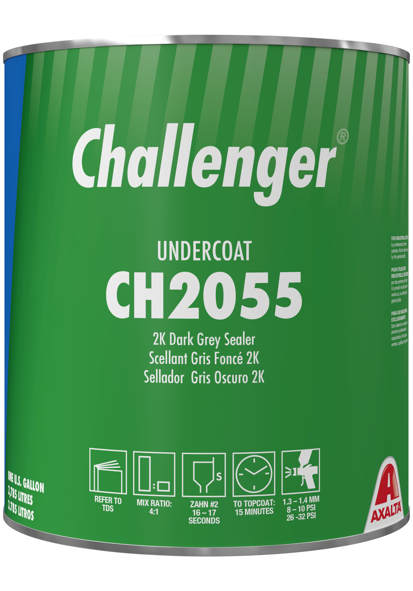 Challenger® NR CH2055 National Rule 2K Dark Grey Sealer