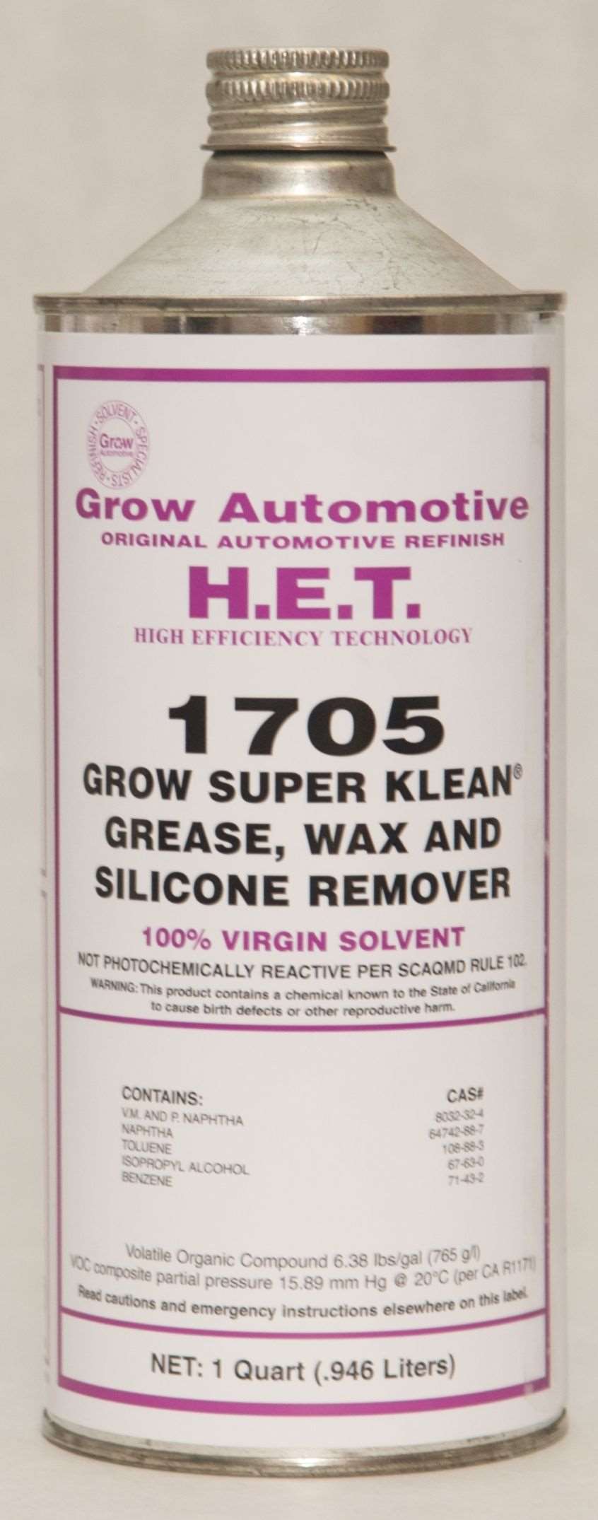 Prep All Wax & Grease Remover, Gallon GSW362