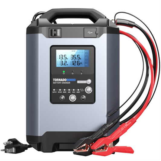 Tornado90000 - 90A Stable Power Supply & Smart Charger 12V/24V