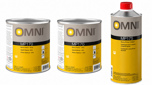 Primer & Primer Catalyst Kit, 2qt MP170 (Epoxy Primer-Gray), 1qt MP175 (Epoxy Primer Catalyst)