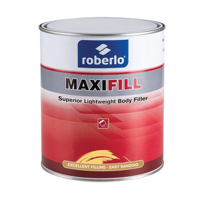 Roberlo® Maxifill 63254 Universal Light Body Filler With High Filling Capacity, Yellow, 3 L