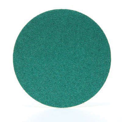 Green Corps™ 01551 Abrasive Disc, 8" Dia, 36 Grit, Aluminum Oxide Abrasive, Green, Dry, 8 Holes (10ct.)