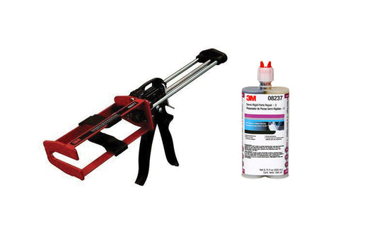 3M™ 08237 & 08571 Kit: Semi-Rigid Parts Repair, 200 mL Cartridge & Gun - Auto Color