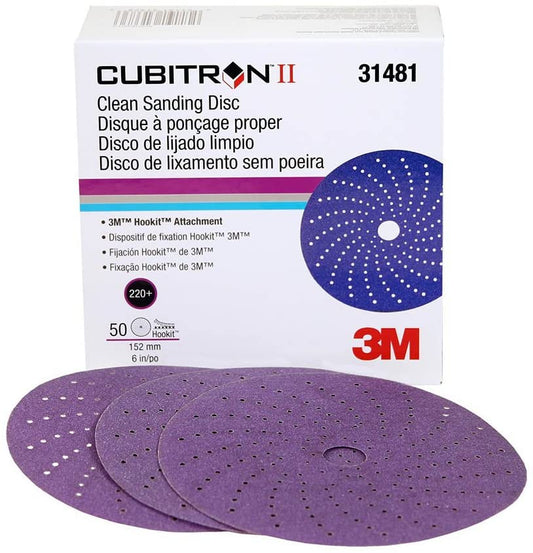 3M Cubitron II, 31481, 220+ Hookit™ Disc - Auto Color