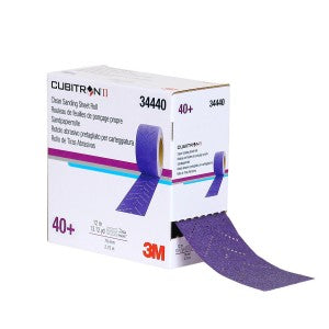 3M Cubitron II, 34440, 40+ Clean Sanding Sheet Roll Hookit™ - Auto Color