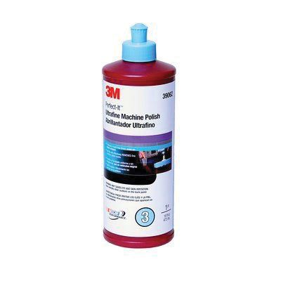 Perfect-It™ 39062 EX Ultrafine Machine Polish, 1 pt Bottle, Liquid, Blue, Polish - Auto Color