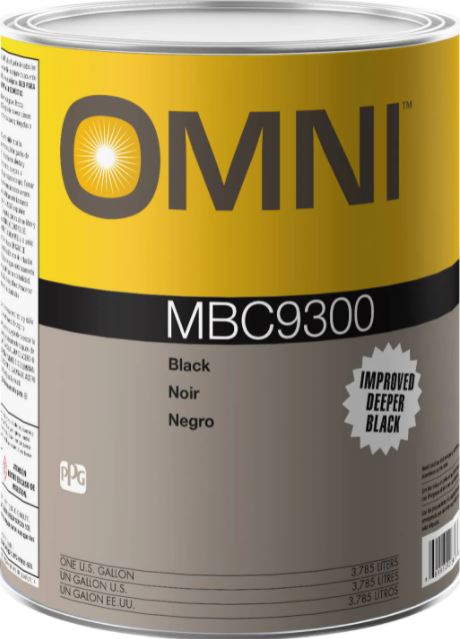 Omni MBC9300, Black Automotive Paint - Auto Color