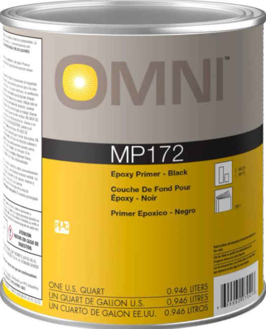 MP172, Epoxy Primer, Black - Auto Color