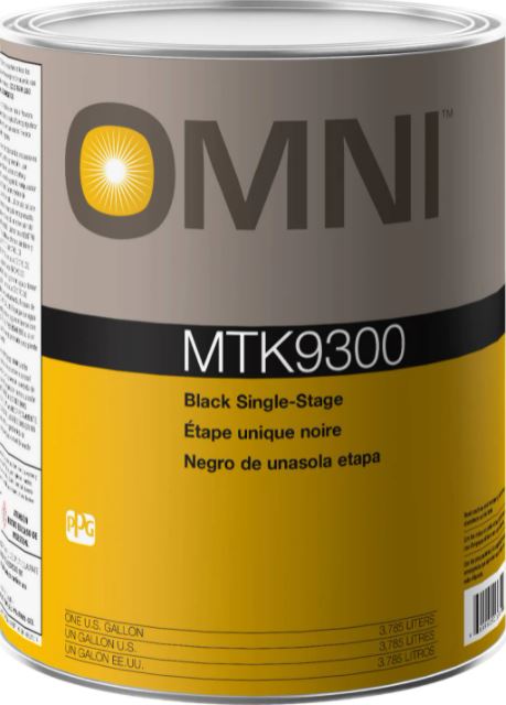 Omni MTK9300, Black Single-Stage Paint - Auto Color